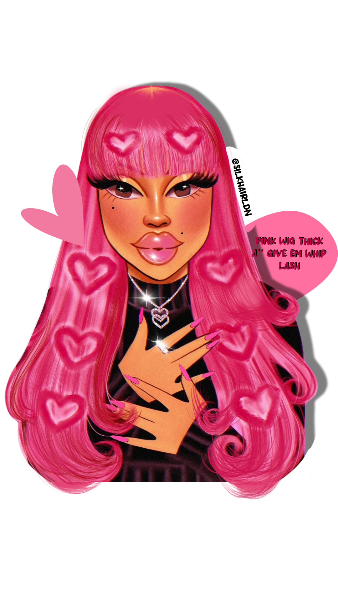 PINK WIG THICK A**