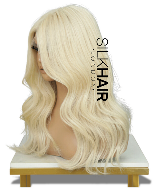 16” blonde Glueless premium Indian wig